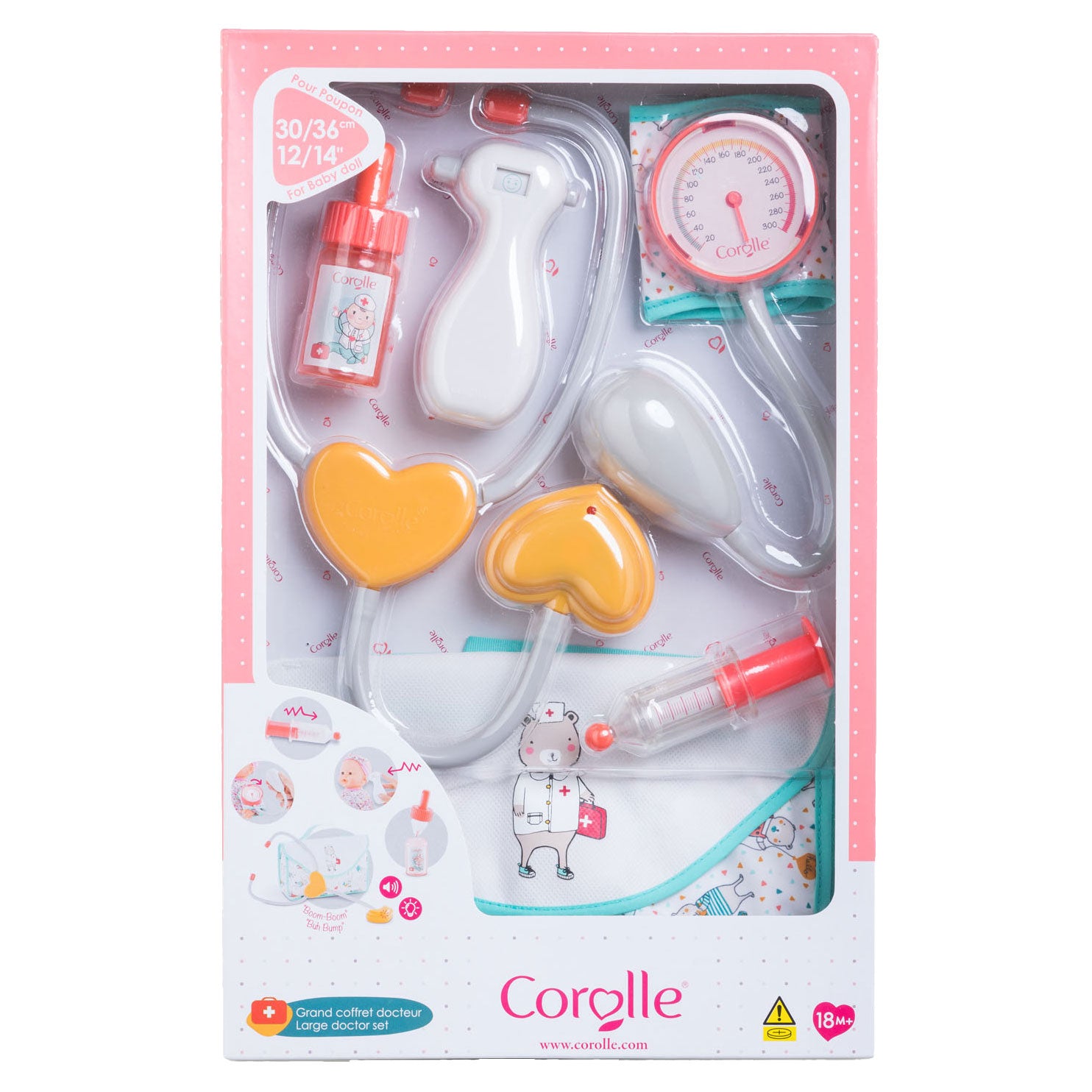Corolle mon grand poupon – Puppendoktor-Set