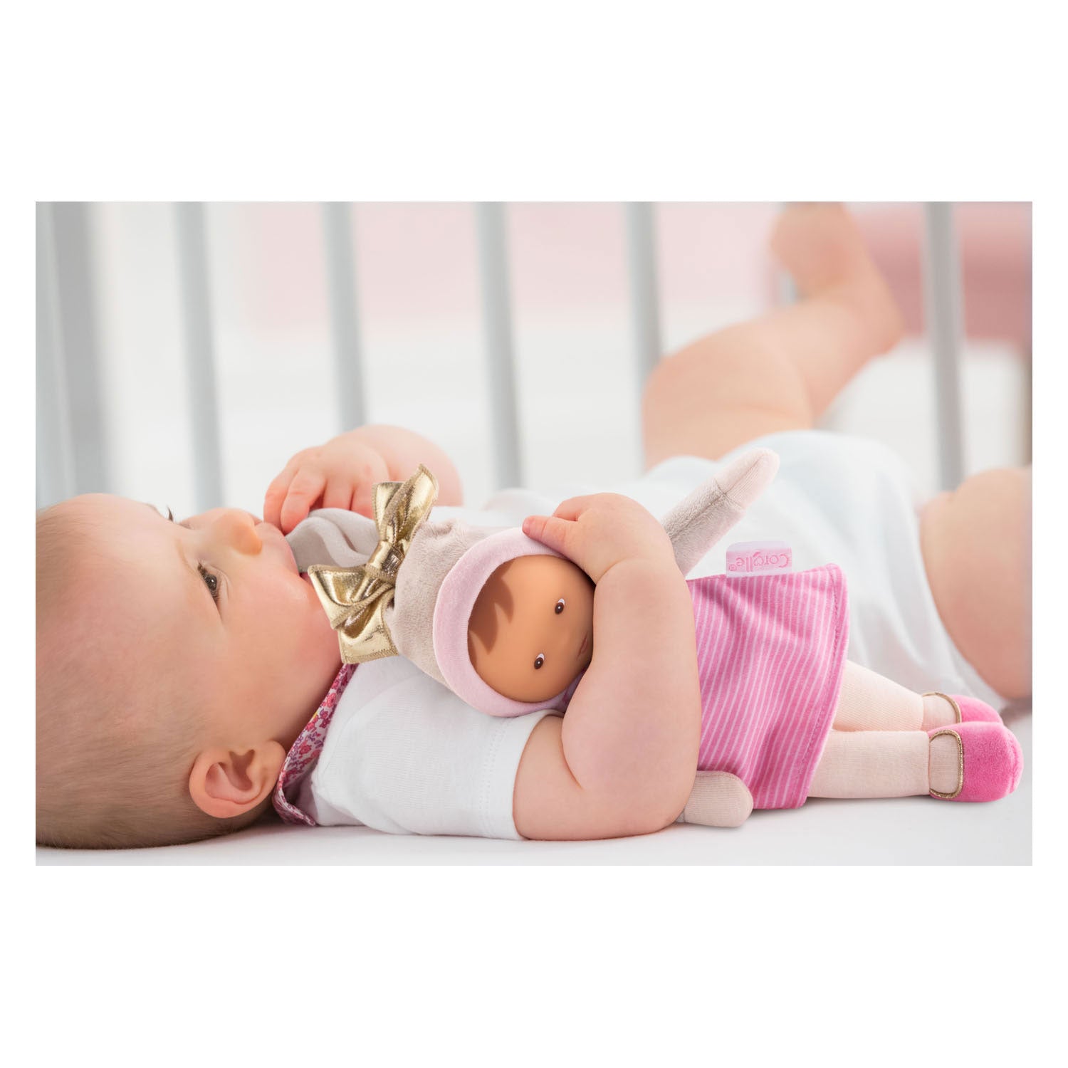 Corolle mon doudou miss striped stary dreams doll, 25cm