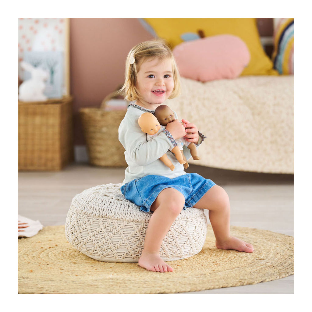 Corolle Mon Premier Poupon Mini Calin Babypop – Kaninchen braune Augen, 20 cm