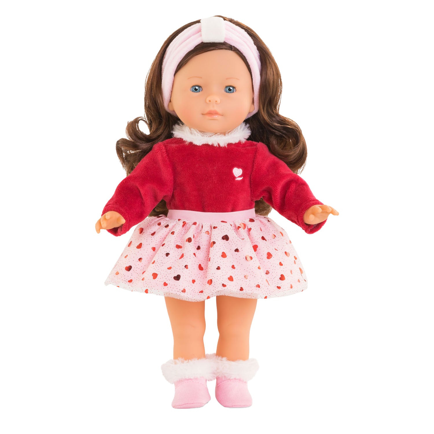 Corolle Ma Babypuppe mit langen Haaren – Perle, 36 cm