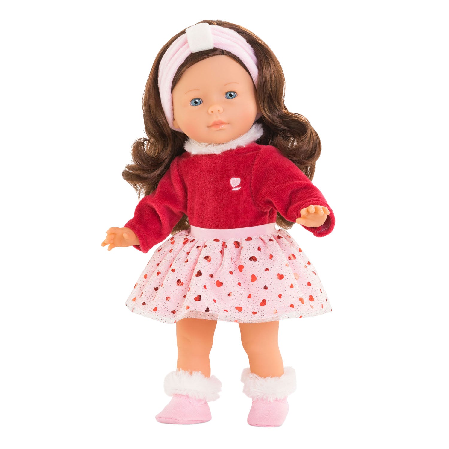 Corolle Ma Babypuppe mit langen Haaren – Perle, 36 cm