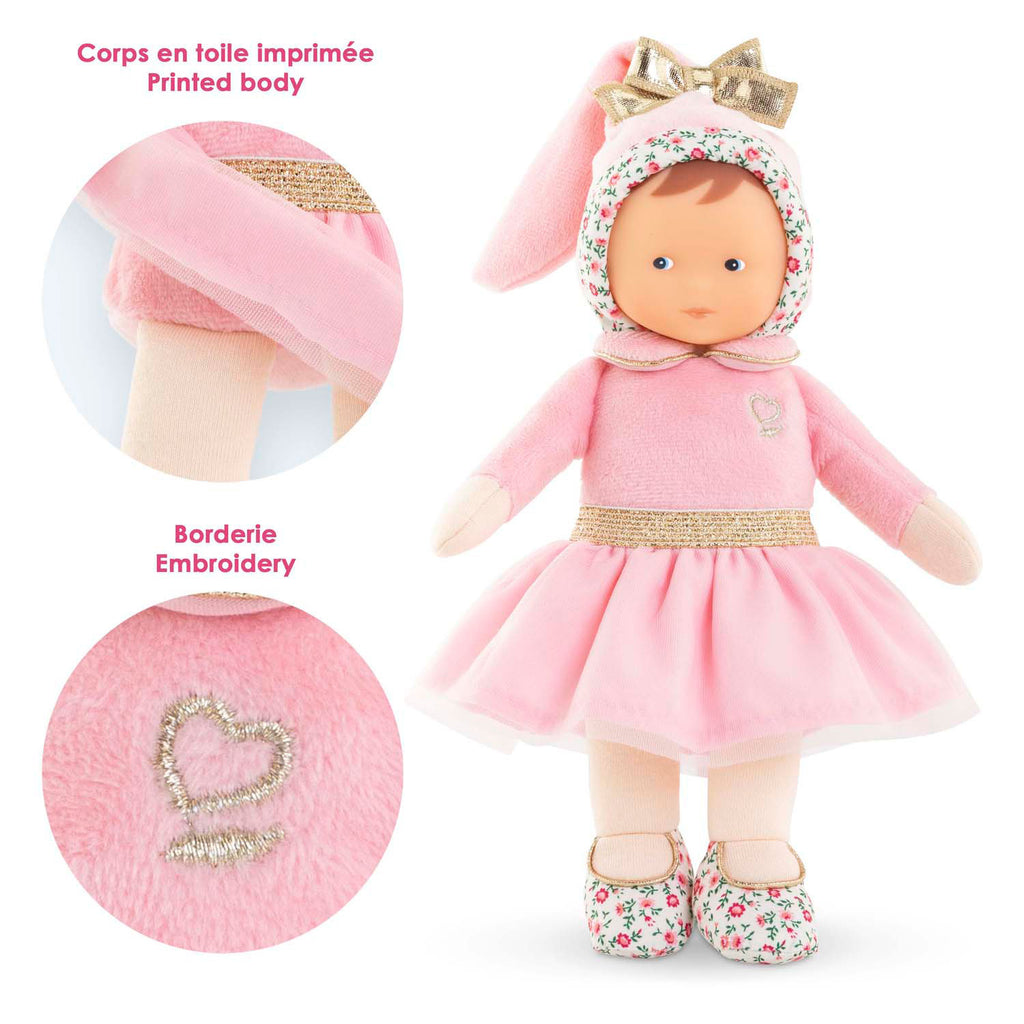 Corolle Miss Ballerina – rosa Grenadine-Puppe, 25 cm