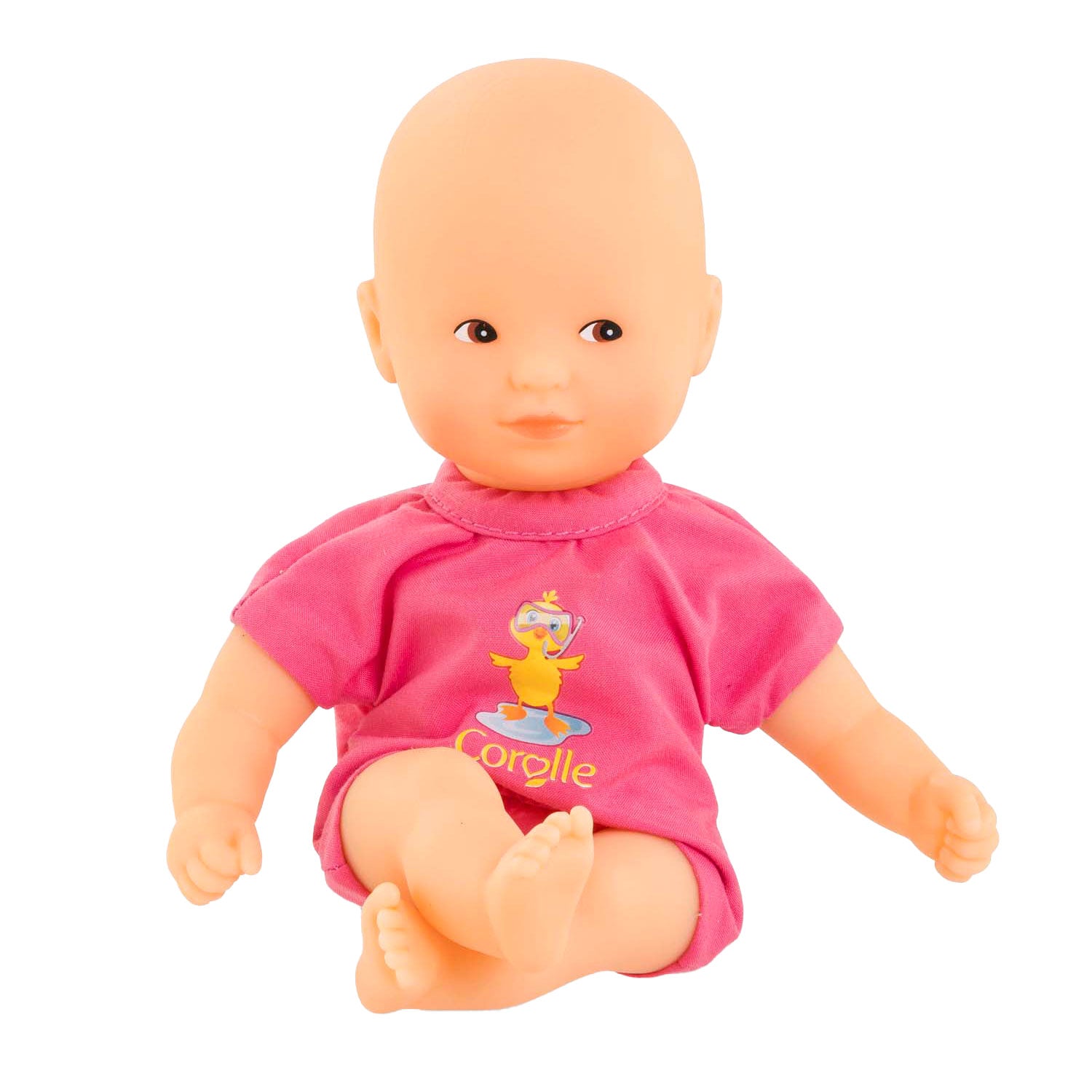 Corolle Mini-Badepuppe – rosa, 20 cm