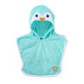 Corolle badcape voor babypop - pinguin, 30cm