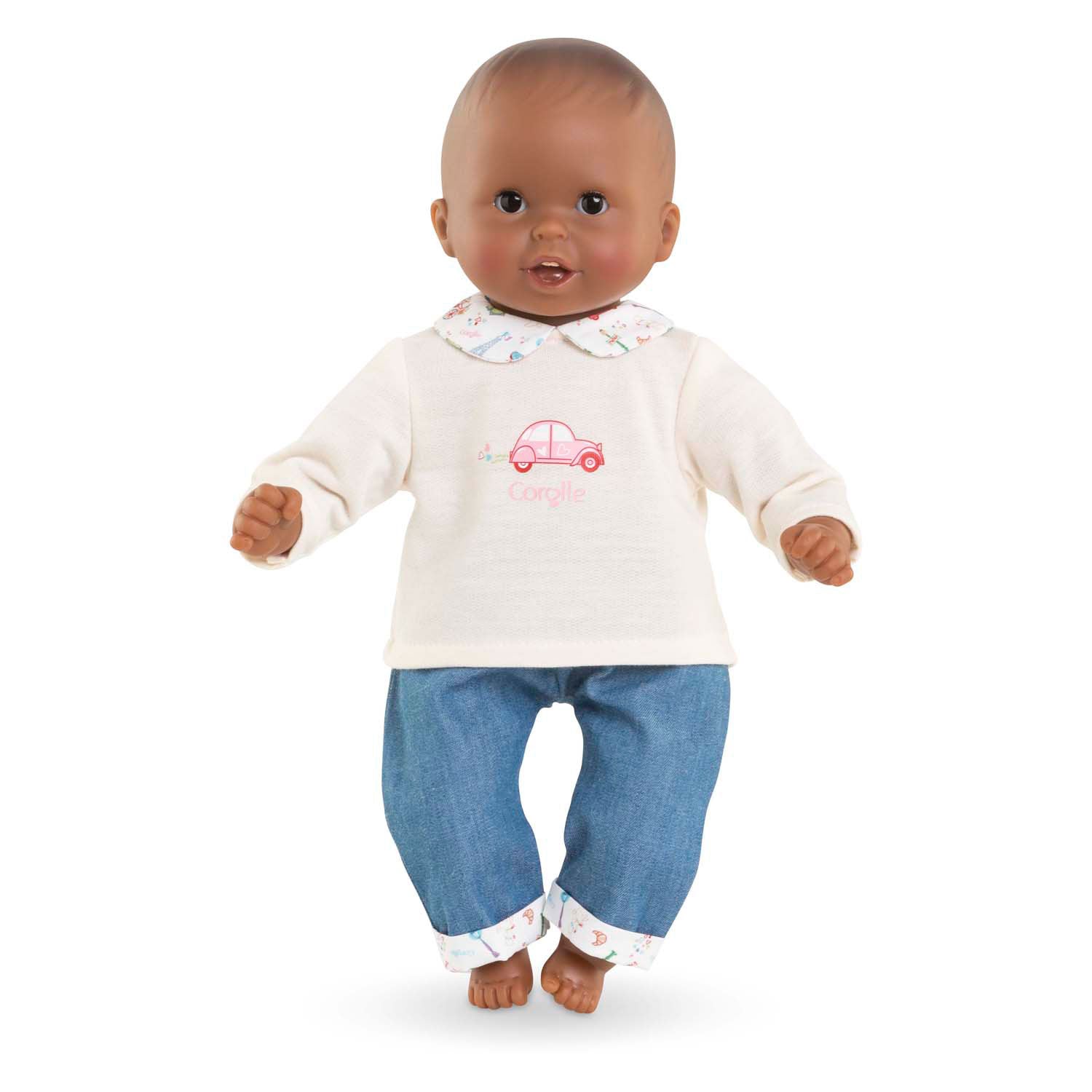 Corolle T-Shirt und Jeans für Babywelpen, 30 cm