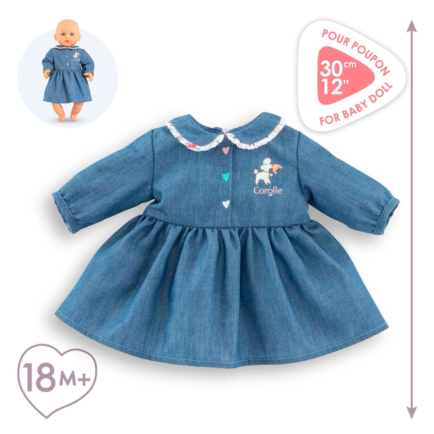 Corolle-Kleid für Babypuppe, 30 cm