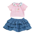 Corolle-Rock mit Rüschen und T-Shirt für Babypuppe, 36 cm.