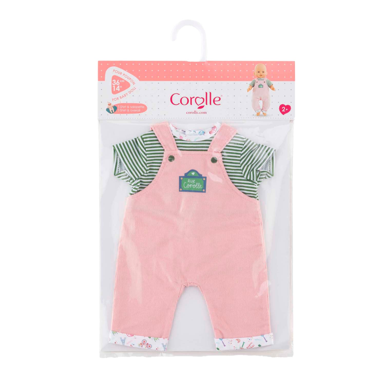 Corolle T-Shirt und Overall für Babypuppe, 36 cm