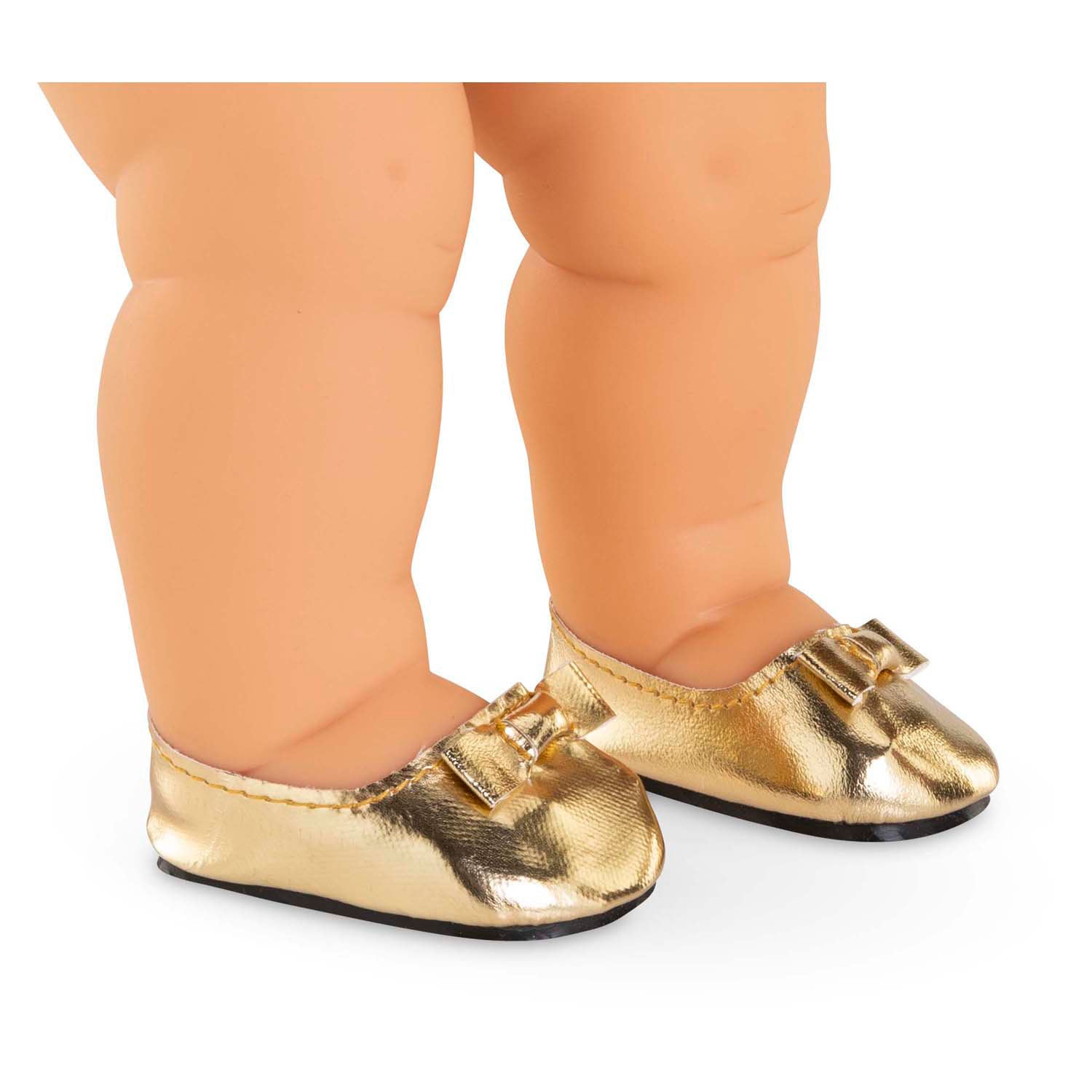 Corolle goldene Ballerinas für Babypuppen, 36 cm