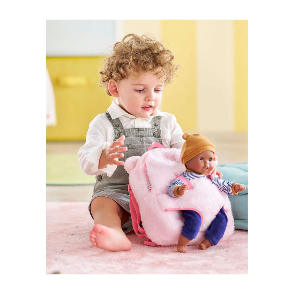 Corolle rosa Plüschpuppen-Tragerucksack, 30 cm