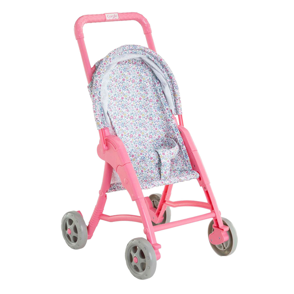 Corolle Puppenwagen mit Blumenmuster, 30 cm