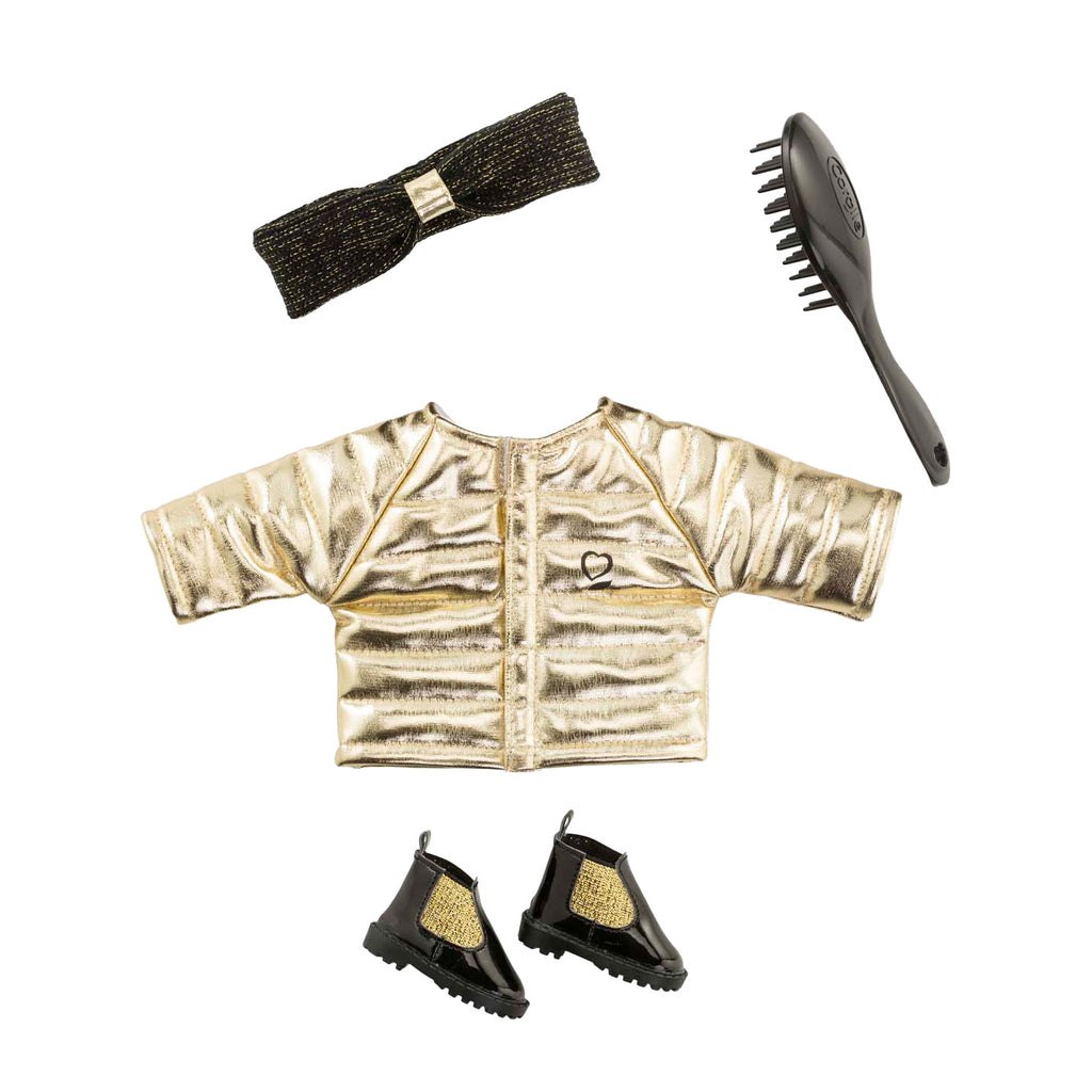 Corolle Couture Outfit-Set mit Accessoires für Welpen, 36 cm
