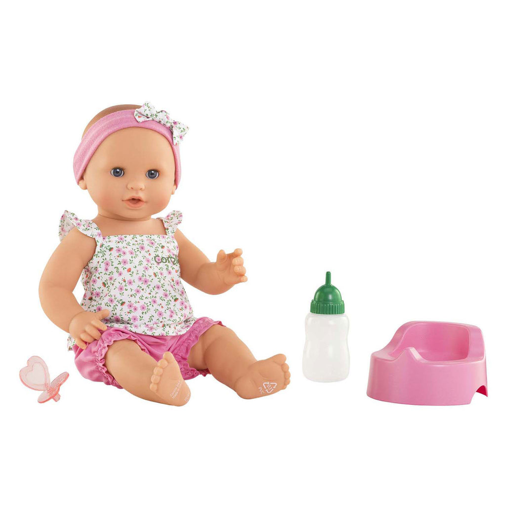 Corolle mon grande poupon drink- en plaspop emma - 36cm