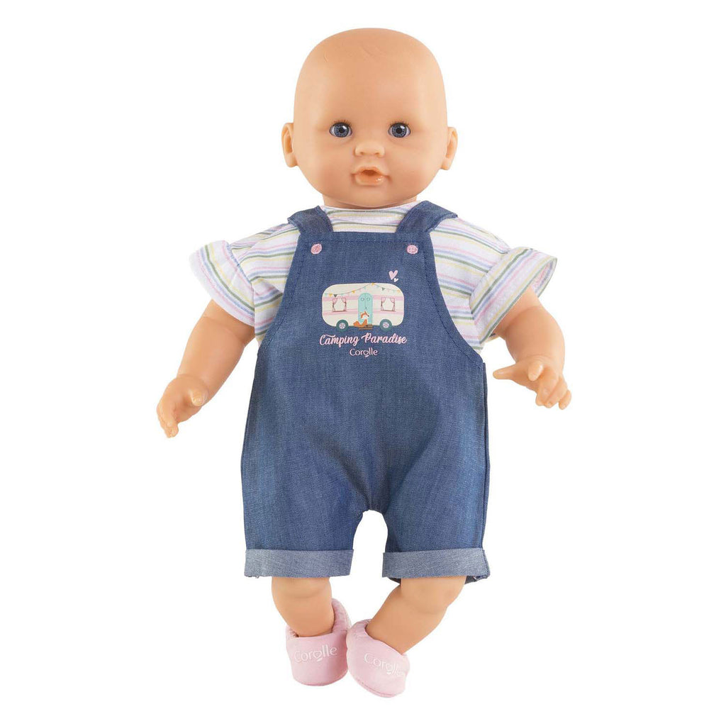 Corolle jeans overall met t-shirt kleine ontdekker - 30cm