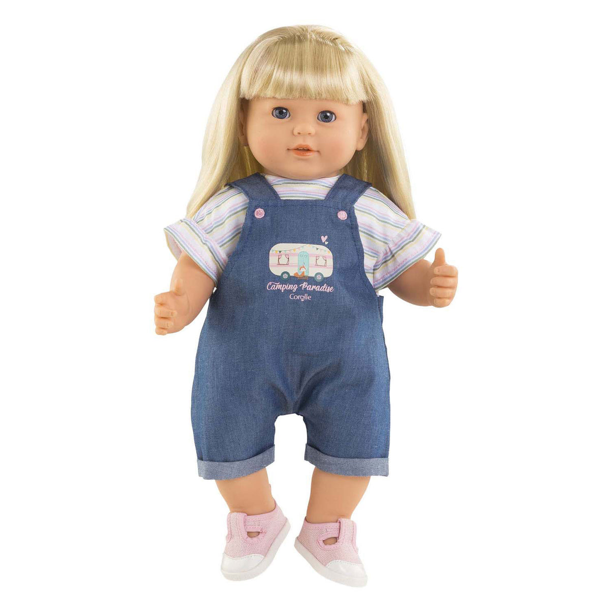 Corolle poppenoutfit jeans overall met t-shirt voor 36cm poppen. m