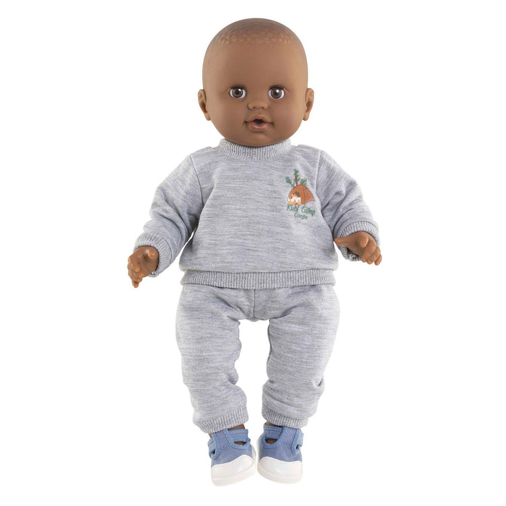 Corolle poppenkostuum joggingpak grijs 36cm - zachte poppenkleding.