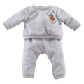 Corolle grijs poppen joggingpak kleine ontdekker - 42cm