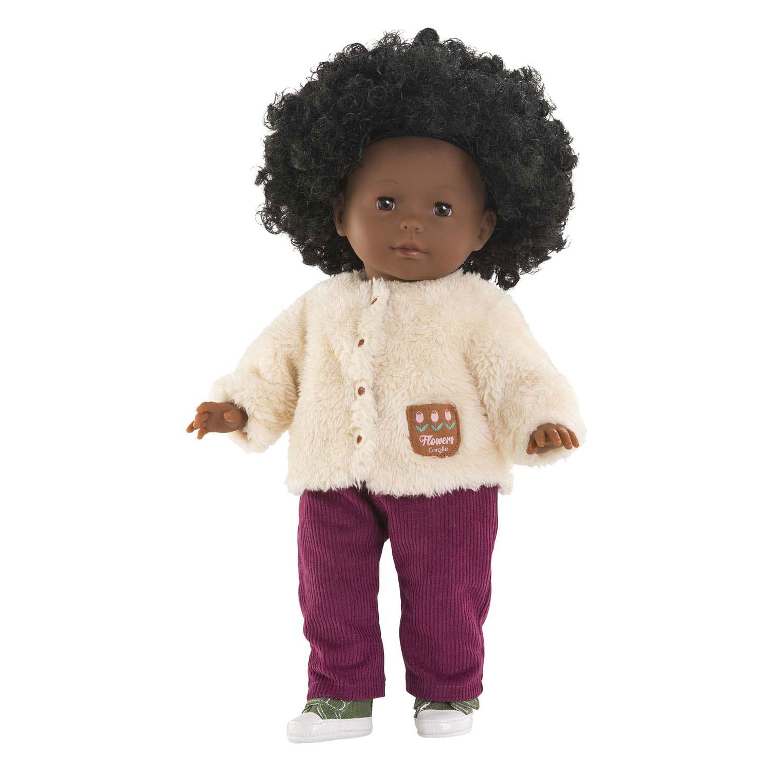 Corolle ma gevoerde poppen jas - kleine ontdekker - 36cm