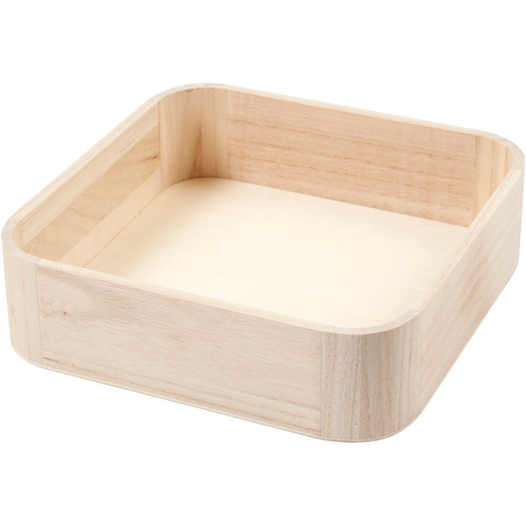 Kreatives Unternehmen Holztablett