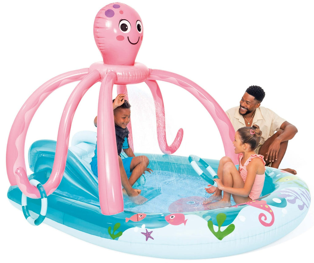 Intex Schwimmbad Spielzentrum freundlicher Tintenfisch
