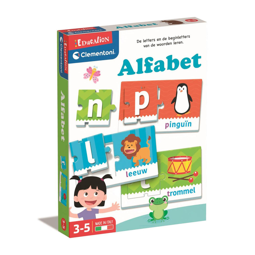 Clementoni Alphabet-Puzzle aus Pappe