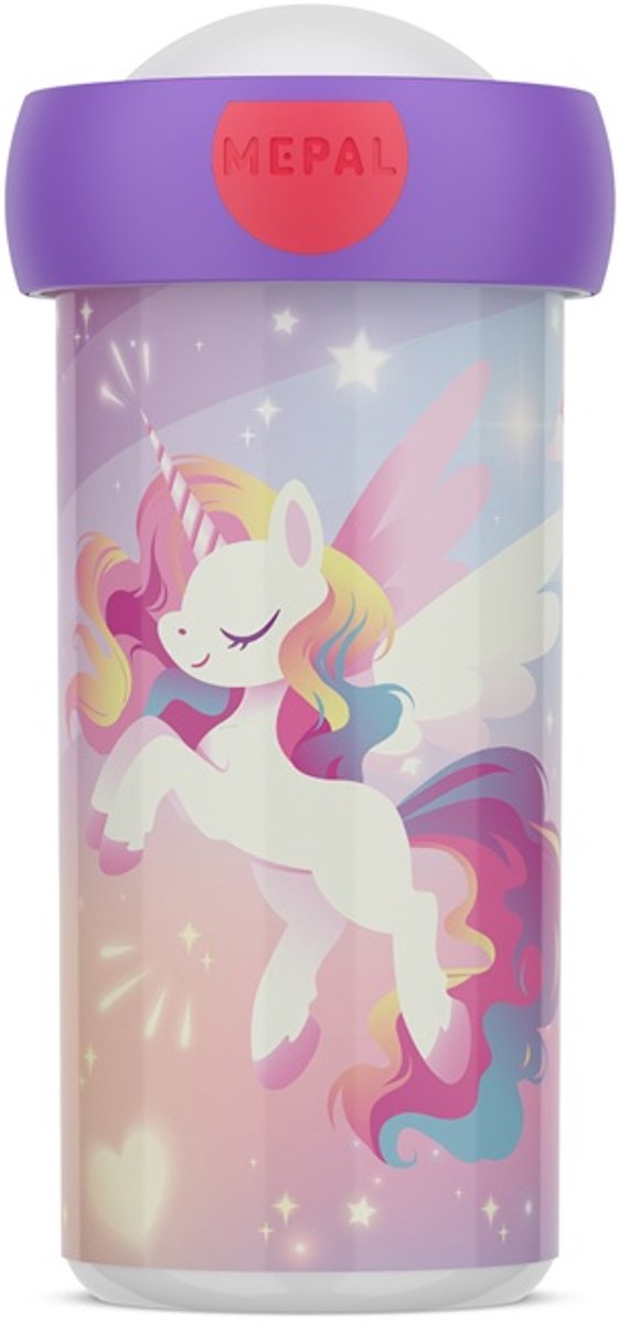Mepal unicorn glow schoolbeker campus 300ml