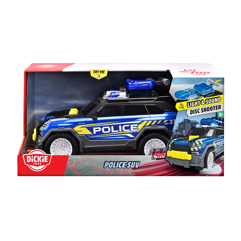 Dickie Polizei-SUV mit Licht und Ton