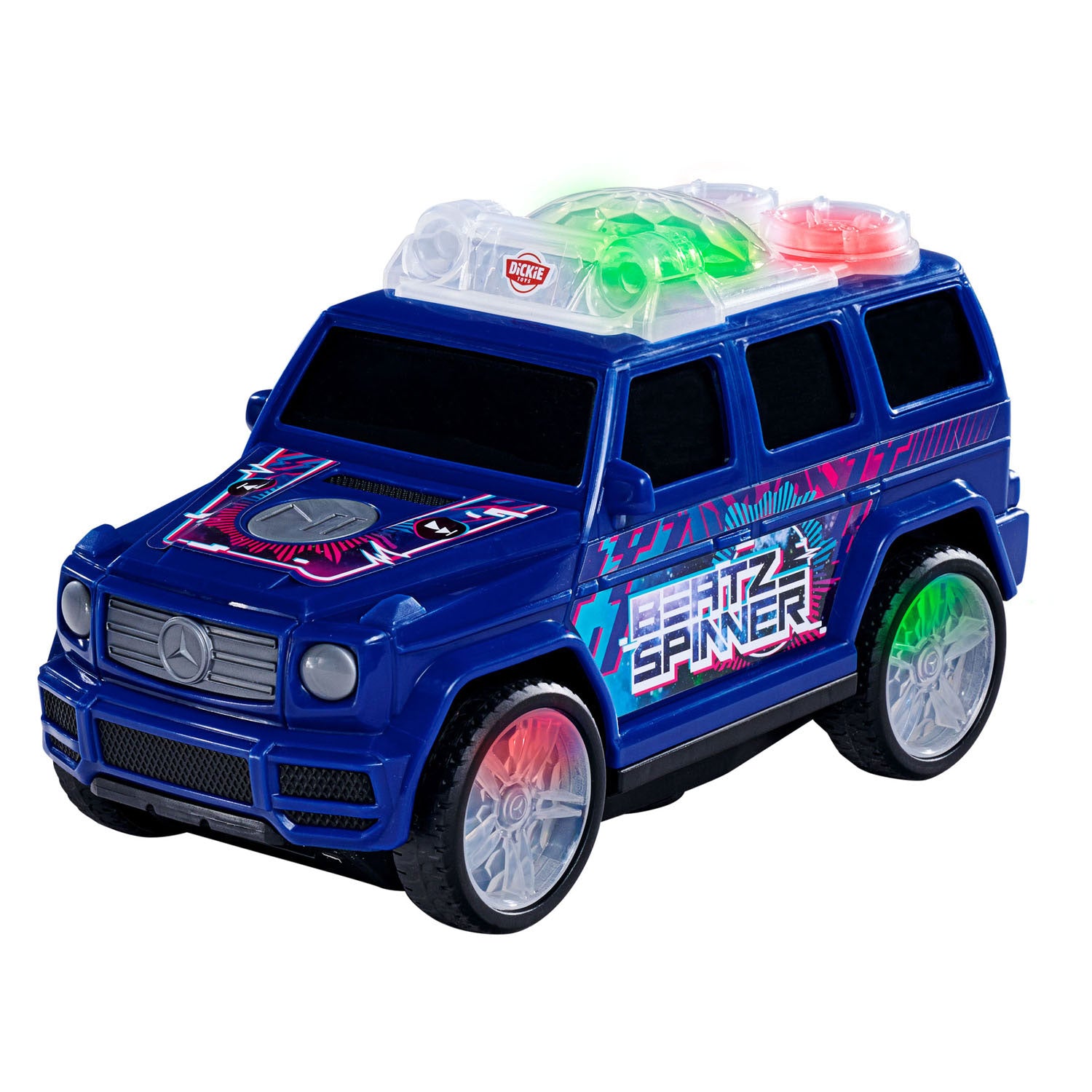 Dickie dicky toys beatz spinner mercedes a classe 24 cm groot
