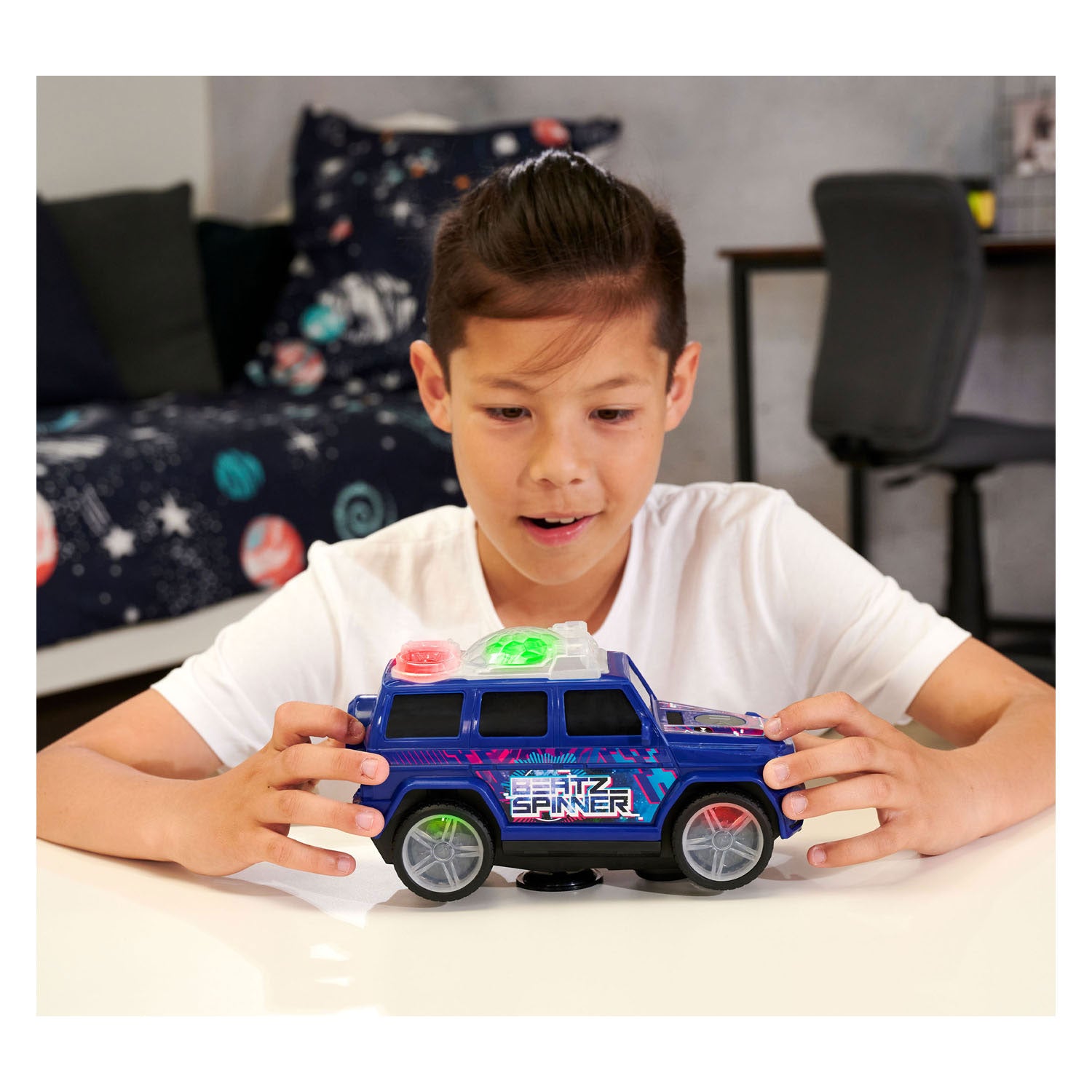 Dickie dicky toys beatz spinner mercedes a classe 24 cm groot