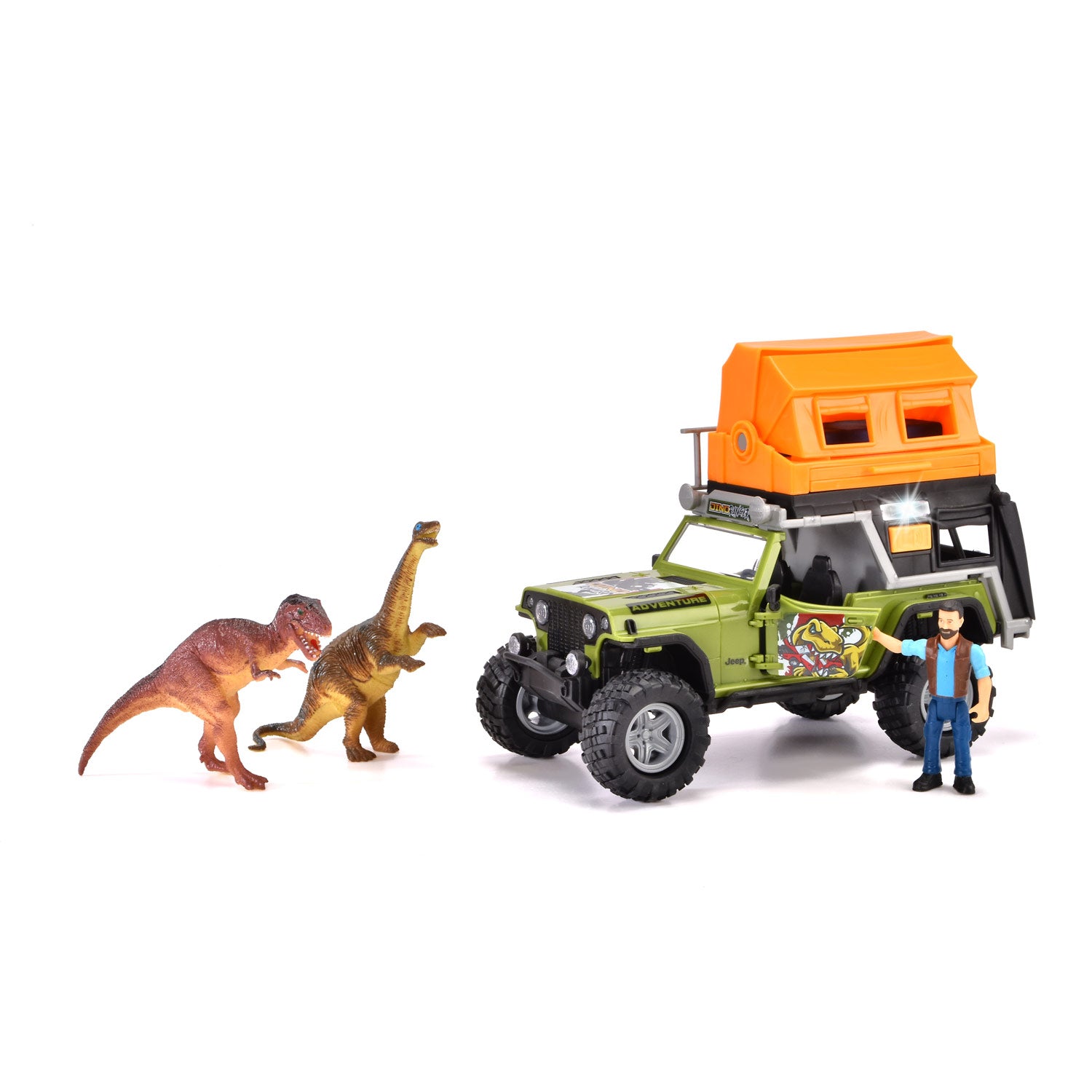 Dickie Dino Camper Spielset, 4-teilig.