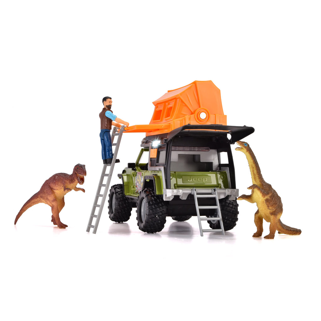 Dickie Dino Camper Spielset, 4-teilig.