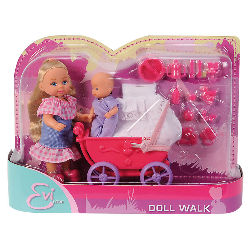 Evi love simba evi met poppenwagen