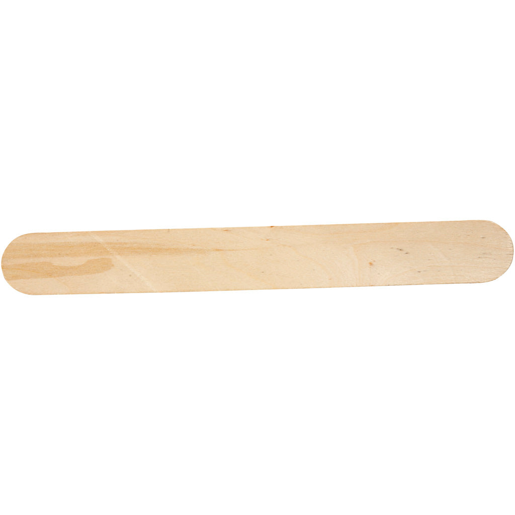 Creativ company houten knutselstokjes lang, 15st. (20x25mm)
