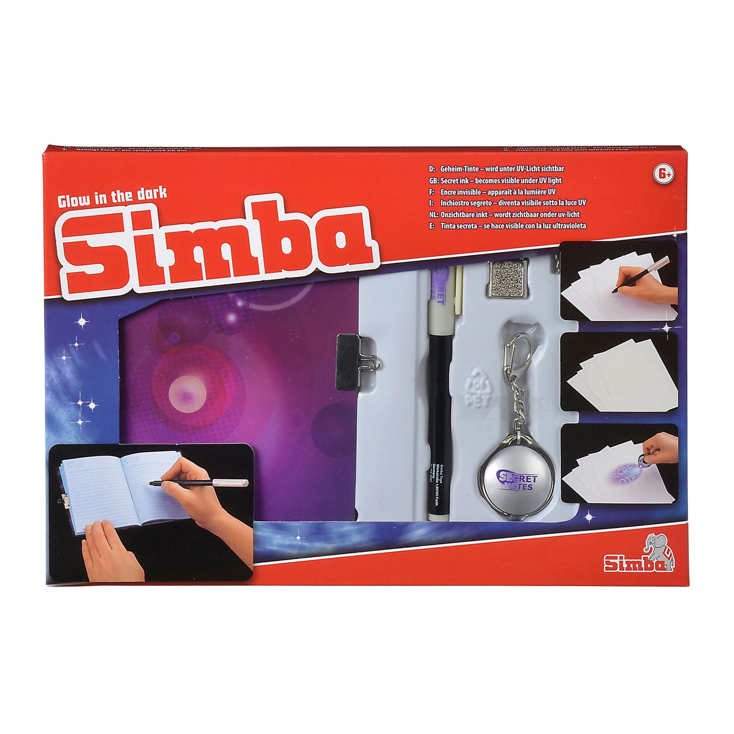 Simba-Tagebuch mit geheimer Stiftführung