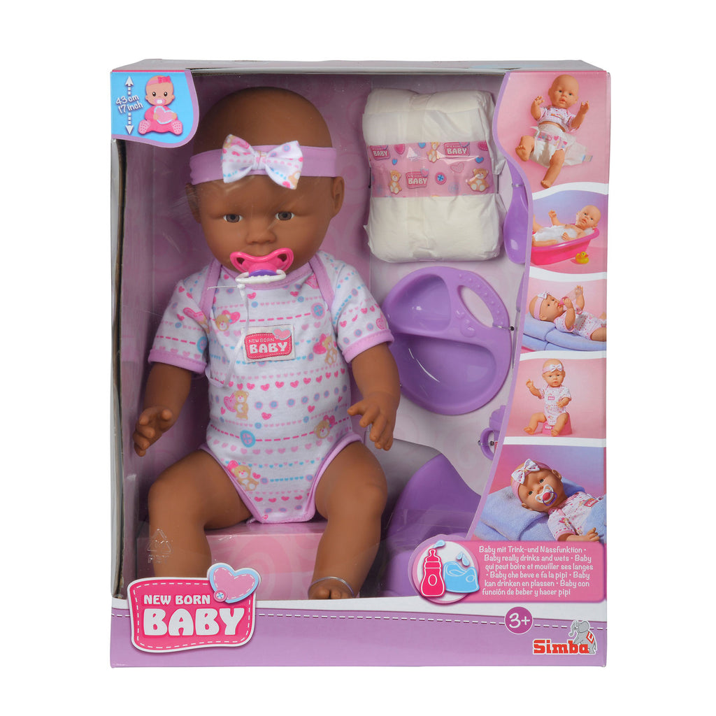 Neugeborene Baby trinken und Plaspop 8tlg.