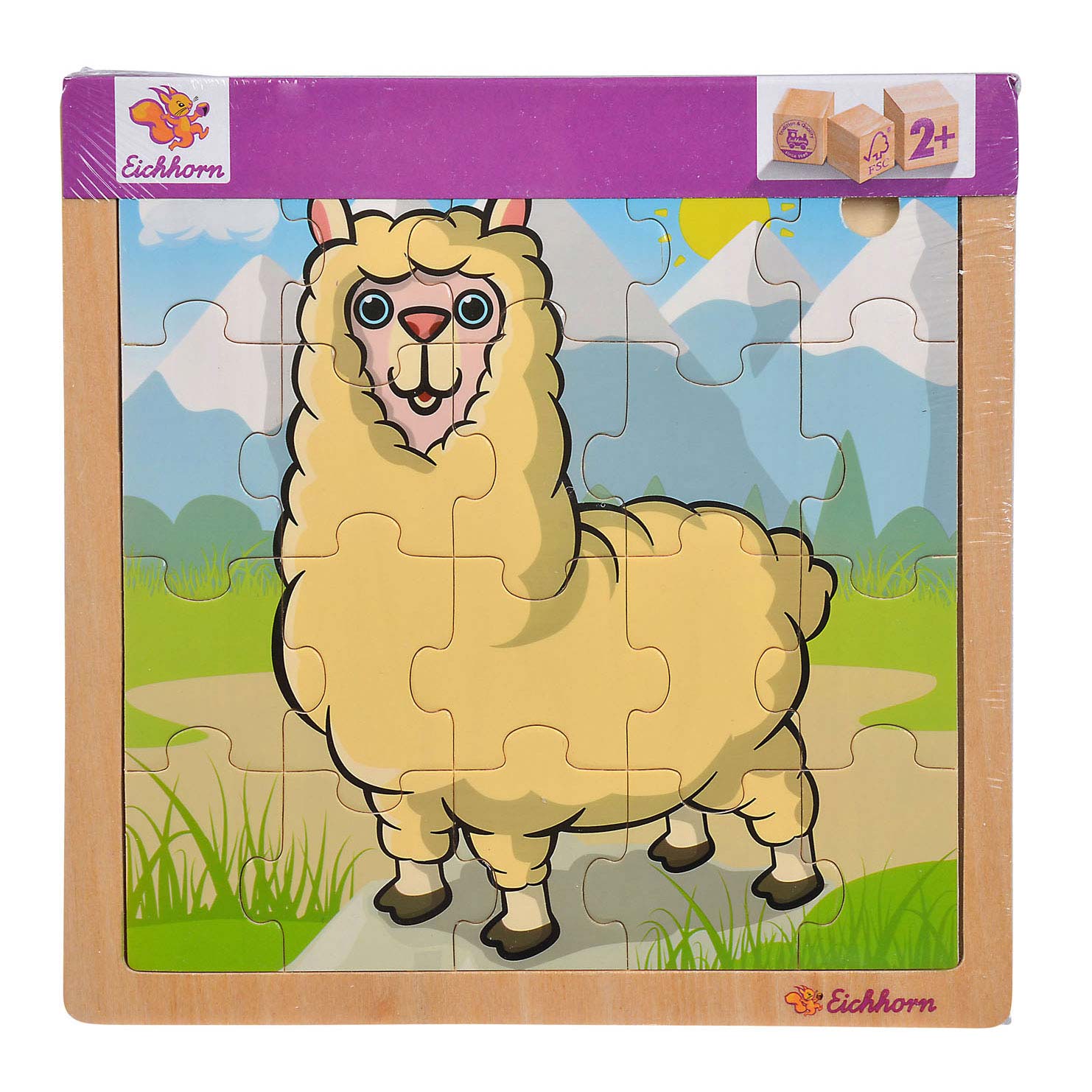 Eichhorn Holzpuzzle