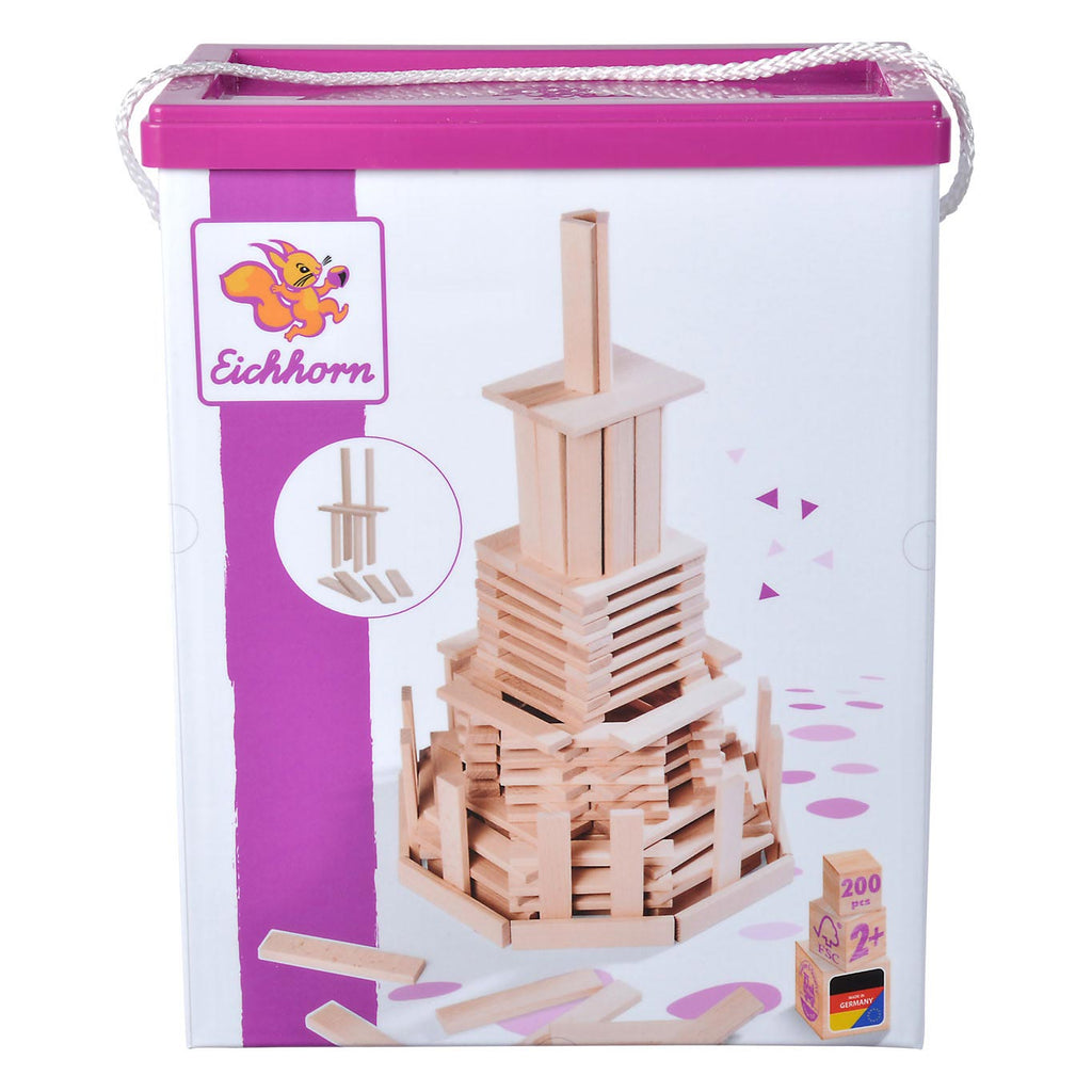 Eichhorn -Holzbaubretter 200pcs.