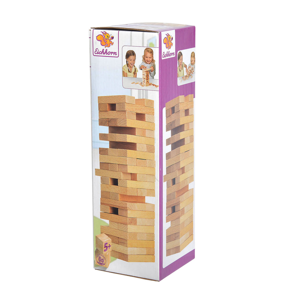Eichhorn Holzstapturm 54 Stück.