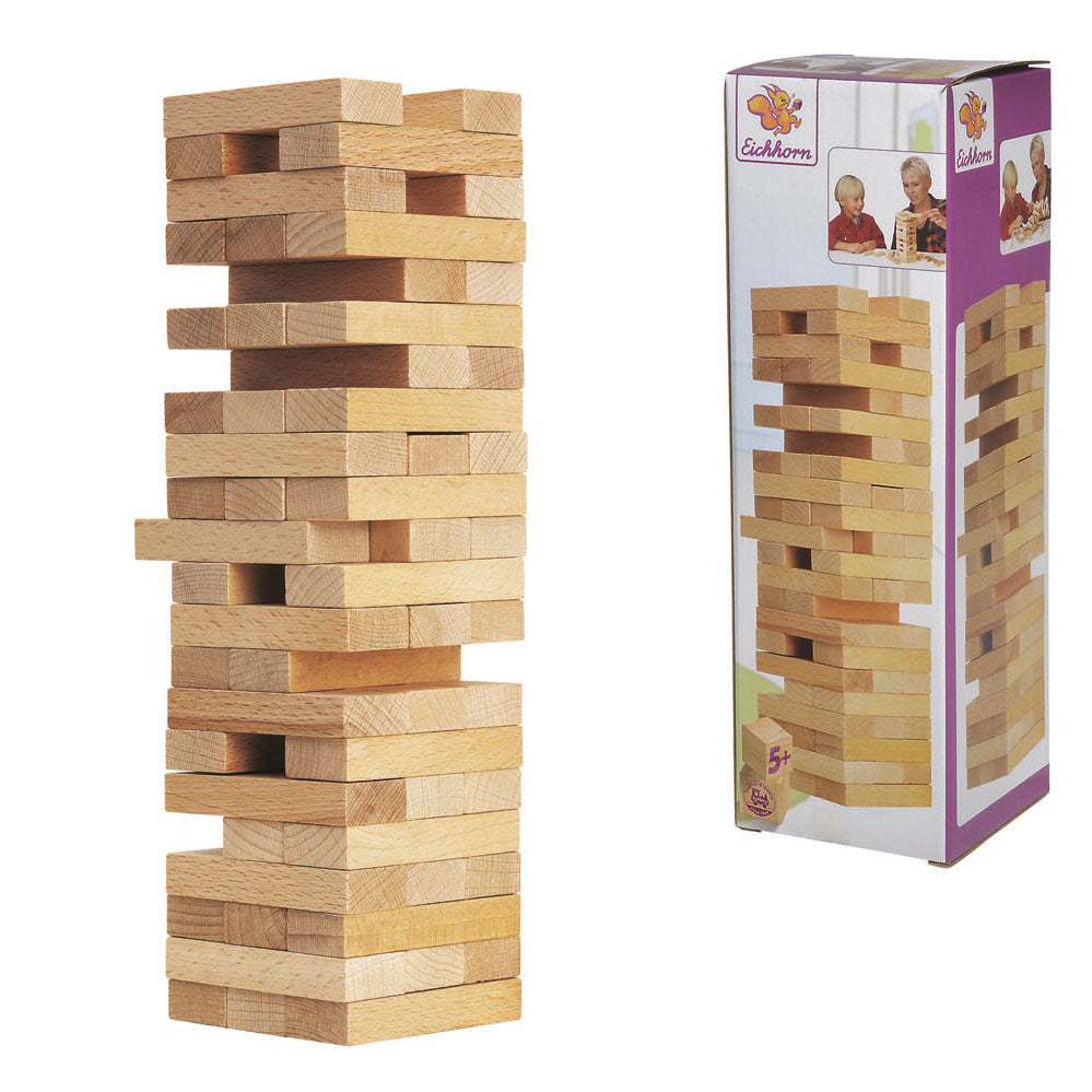 Eichhorn Holzstapturm 54 Stück.
