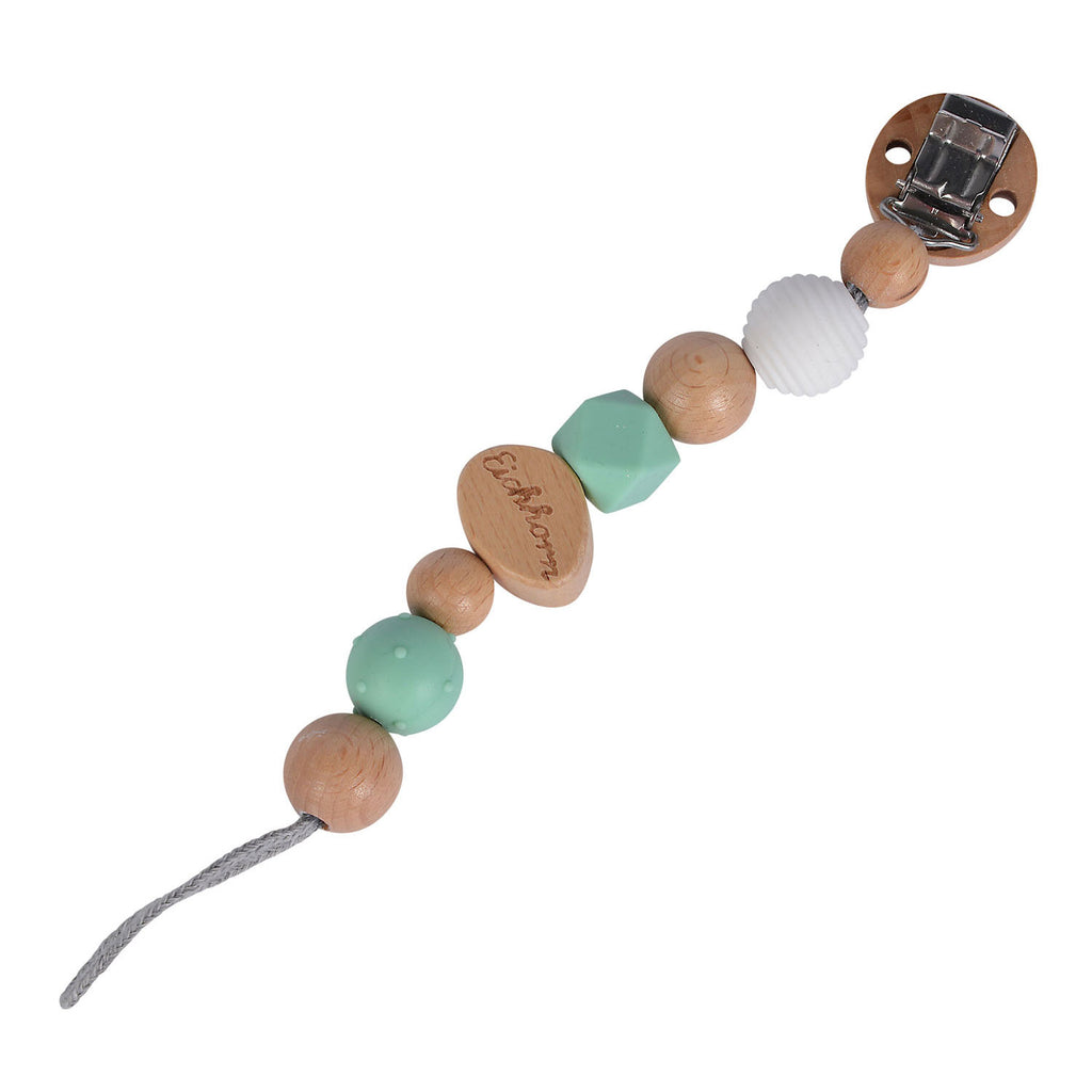 Eichhorn Baby-Schnullerkette aus Holz