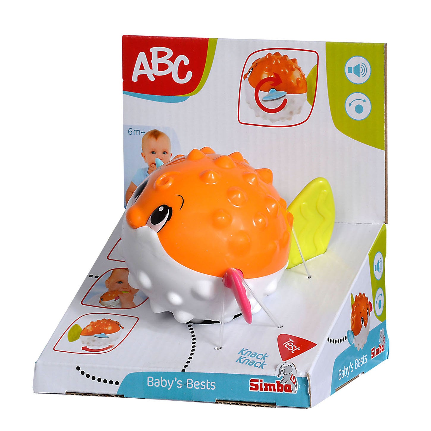 ABC Badespielzeugfisch