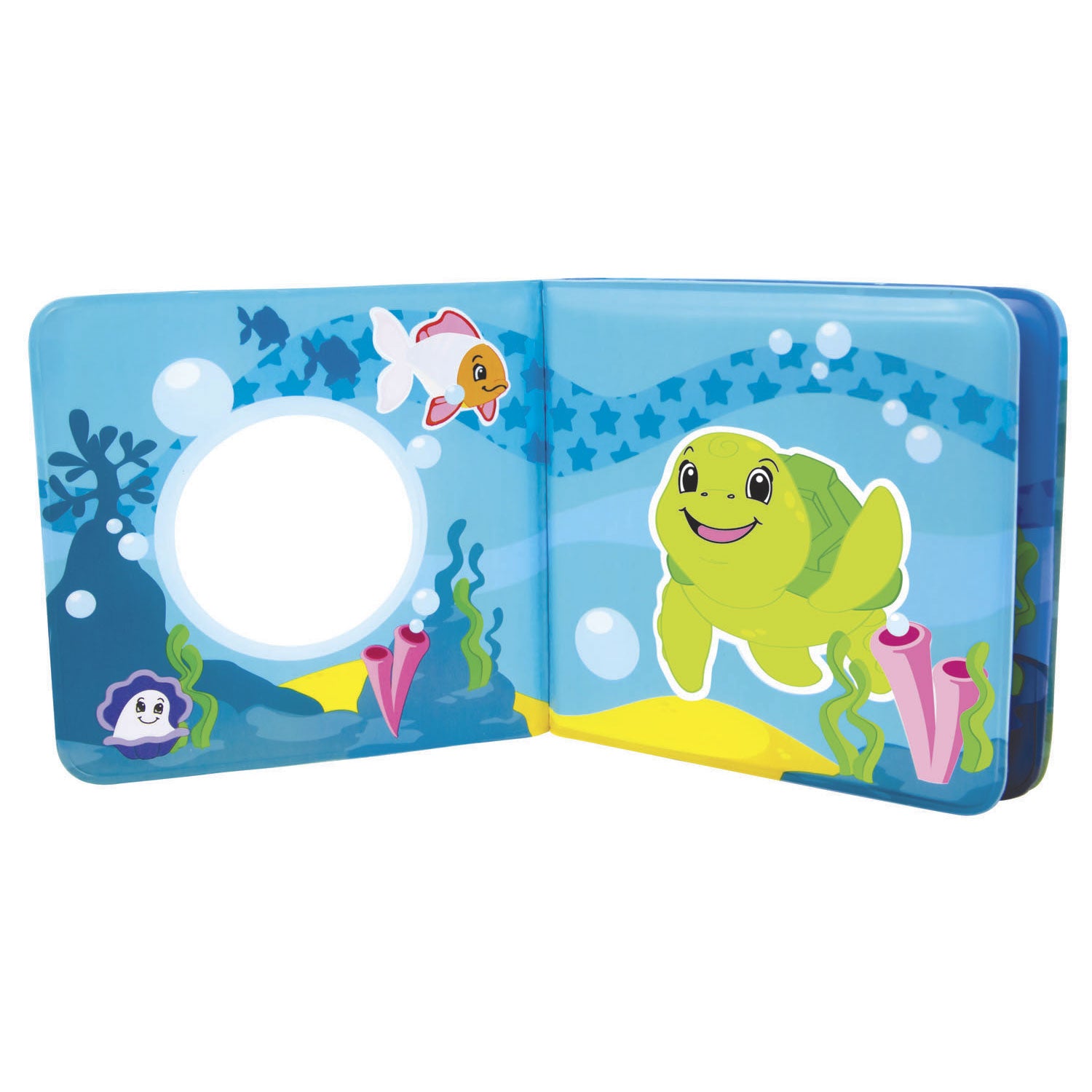 Abc magisch badboekje baby speelgoed waterpret kleurrijk zeedieren.