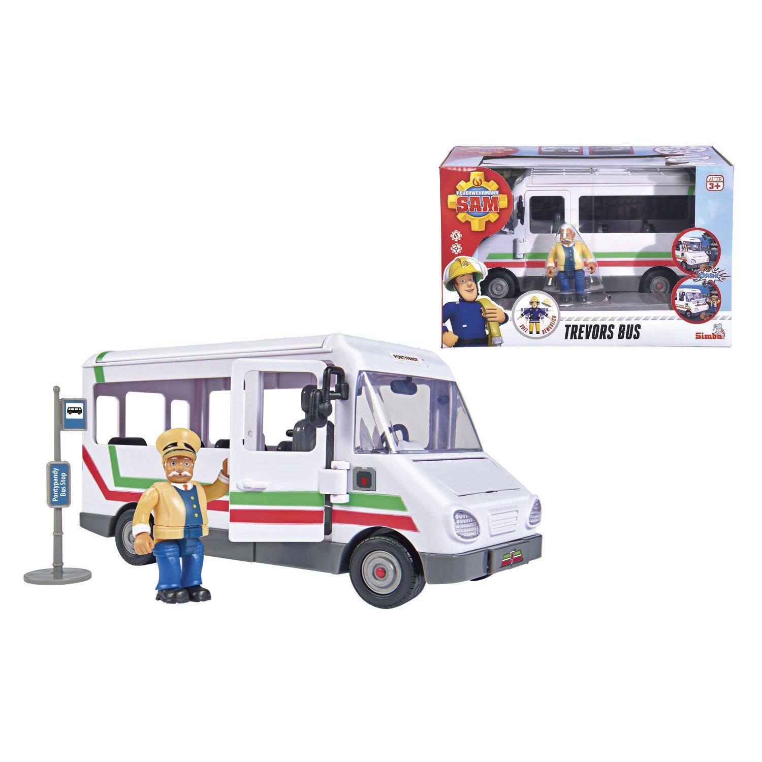 Simba Feuerwehrmann Sam Trevors Bus