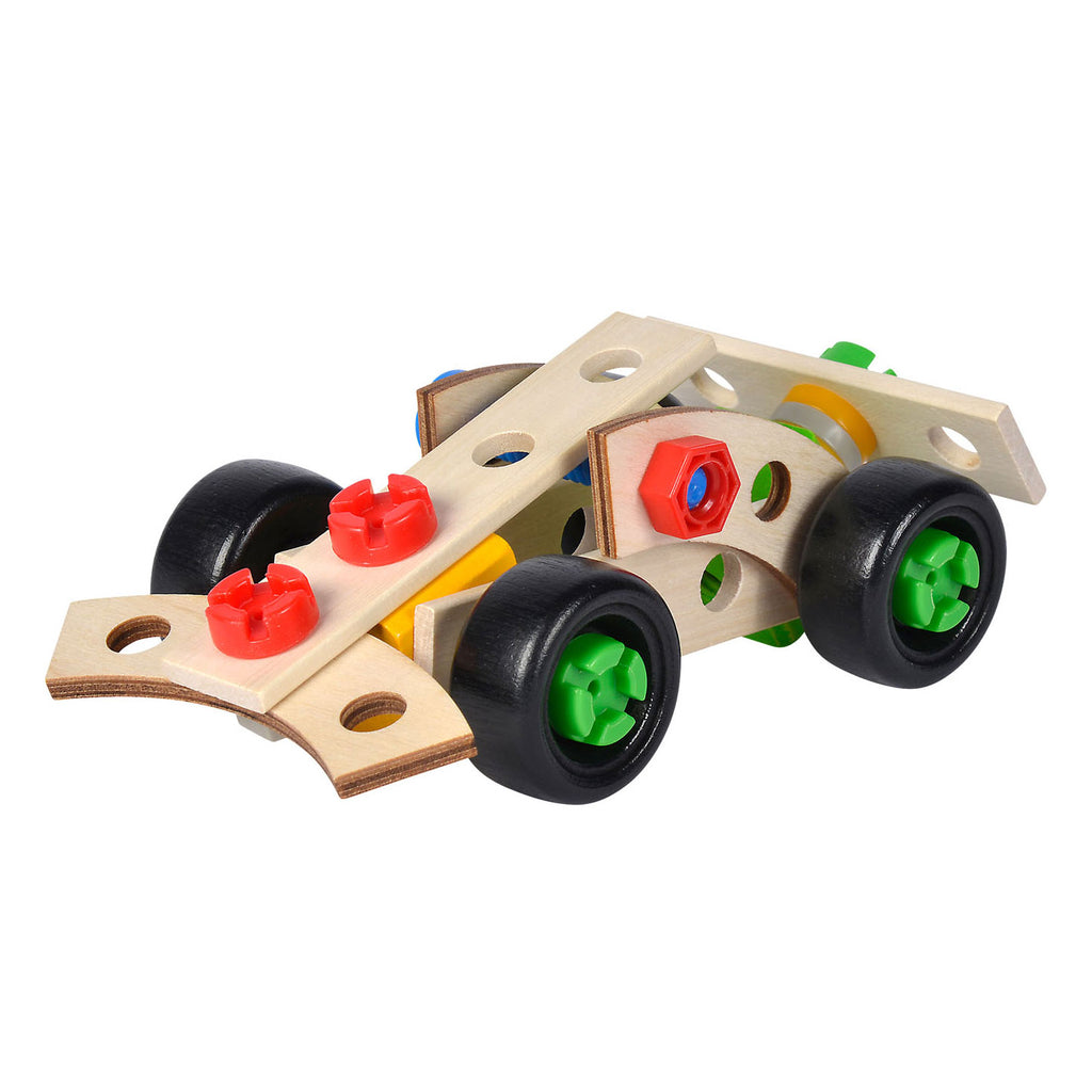 Eichhorn Konstruktor 3-in-1 Rennwagen, 35-teilig.