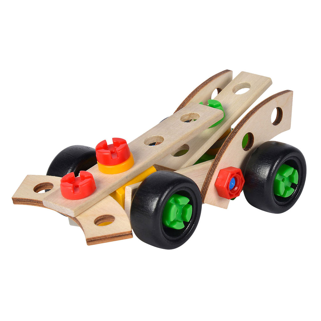 Eichhorn Konstruktor 3-in-1 Rennwagen, 35-teilig.
