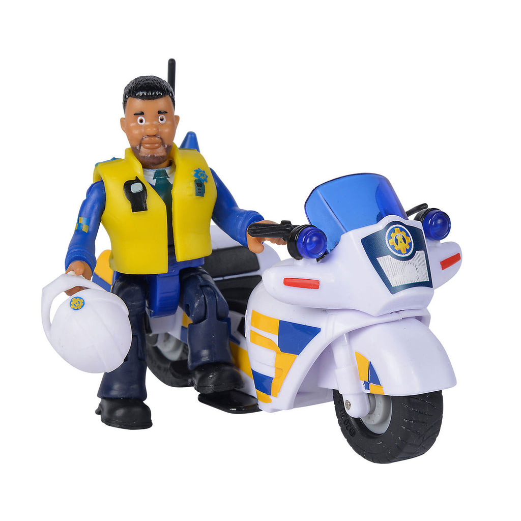 Simba Feuerwehrmann Sam Polizeimotorrad
