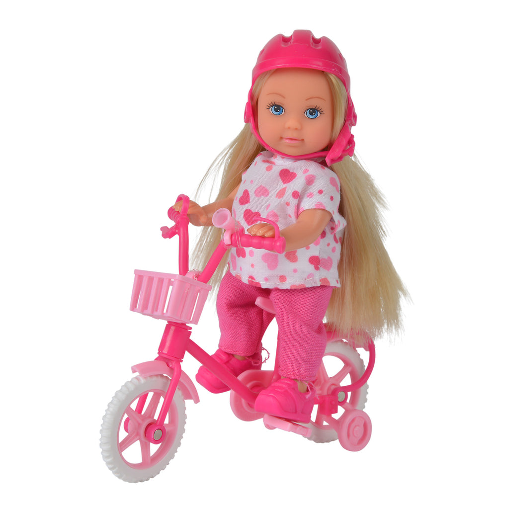 Diverse merken popje evi eerste fiets (2 ass.)