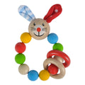 Eichhorn Baby Beißring aus Holz, Kaninchen
