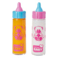 Simba - new born baby - 2 magische baby flesjes - jus en melk - 12 cm - vanaf 3 jaar