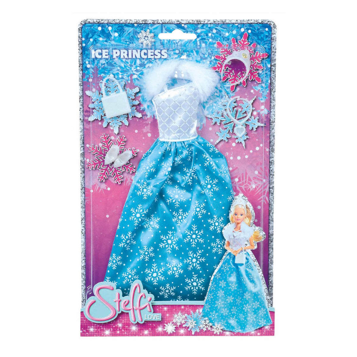 Steffi Love Eisprinzessinnen-Puppenkleid